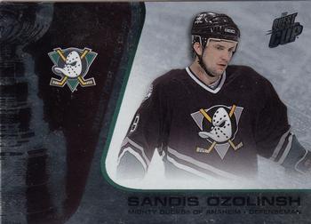 2002-03 Pacific Quest for the Cup #3 Sandis Ozolinsh Front