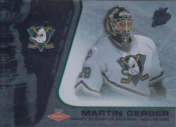 2002-03 Pacific Quest for the Cup #102 Martin Gerber Front