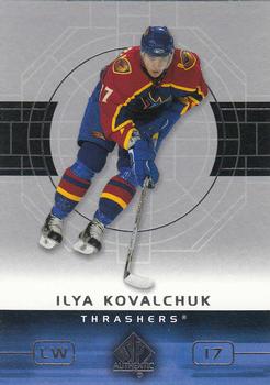 2002-03 SP Authentic #5 Ilya Kovalchuk Front