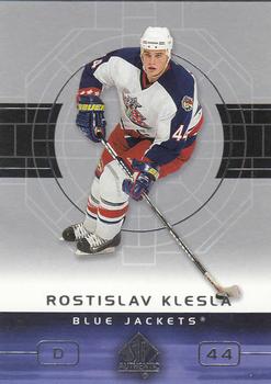 2002-03 SP Authentic #27 Rostislav Klesla Front