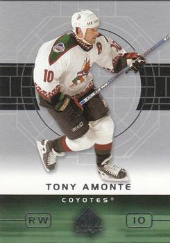 2002-03 SP Authentic #70 Tony Amonte Front