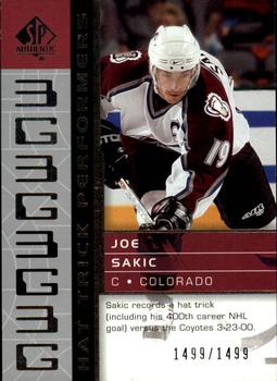 2002-03 SP Authentic #94 Joe Sakic Front