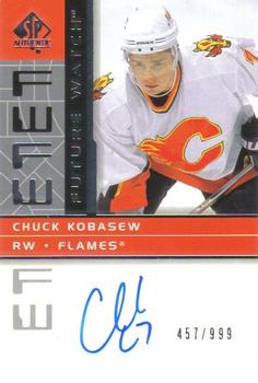 2002-03 SP Authentic #183 Chuck Kobasew Front