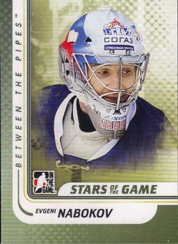 2010-11 In The Game Between The Pipes #104 Evgeni Nabokov Front