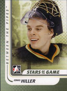 2010-11 In The Game Between The Pipes #112 Jonas Hiller Front