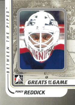 2010-11 In The Game Between The Pipes #177 Pokey Reddick Front