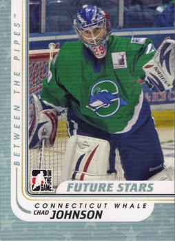 2010-11 In The Game Between The Pipes #54 Chad Johnson Front