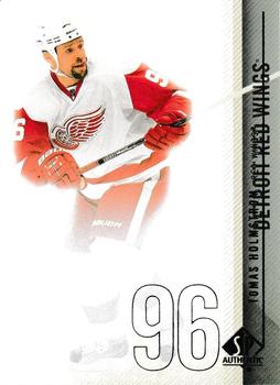 2010-11 SP Authentic #6 Tomas Holmstrom Front