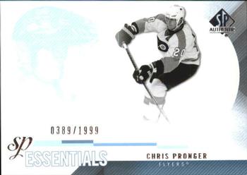 2010-11 SP Authentic #182 Chris Pronger Front