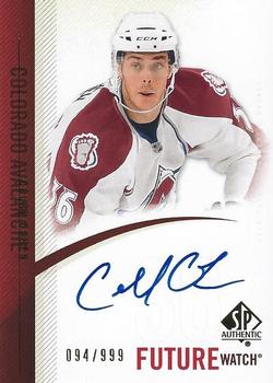 2010-11 SP Authentic #289 Colby Cohen Front