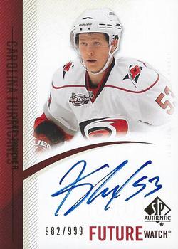 2010-11 SP Authentic #295 Jeff Skinner Front