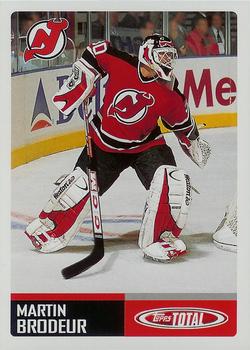 2002-03 Topps Total #293 Martin Brodeur Front