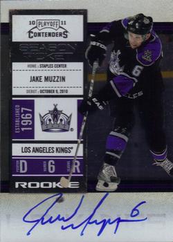 2010-11 Playoff Contenders #138 Jake Muzzin Front