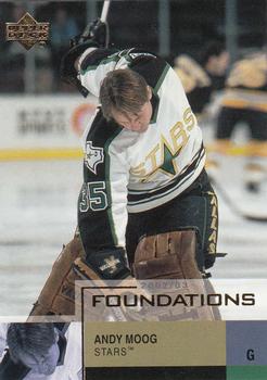 2002-03 Upper Deck Foundations #19 Andy Moog Front