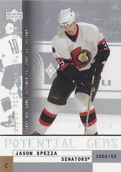2002-03 Upper Deck Mask Collection #171 Jason Spezza Front