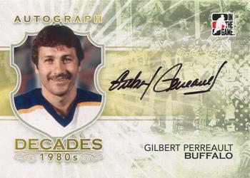 2010-11 In The Game Decades 1980s #A-GP Gilbert Perreault Front