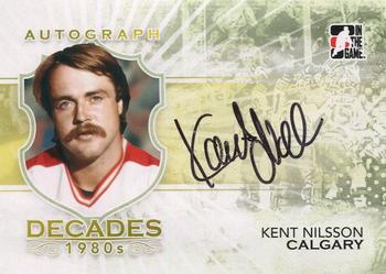 2010-11 In The Game Decades 1980s #A-KN Kent Nilsson Front