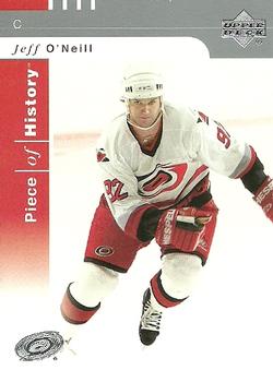 2002-03 Upper Deck Piece of History #11 Jeff O'Neill Front