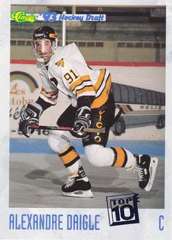 1993 Classic '93 Hockey Draft #1 Alexandre Daigle Front
