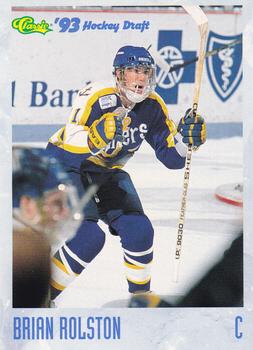 1993 Classic '93 Hockey Draft #79 Brian Rolston Front