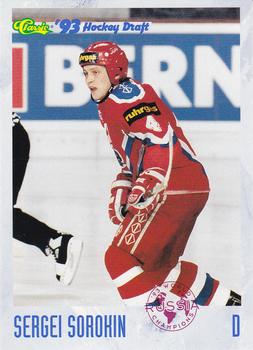 1993 Classic '93 Hockey Draft #93 Sergei Sorokin Front