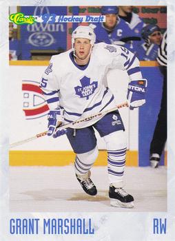 1993 Classic '93 Hockey Draft #140 Grant Marshall Front