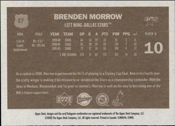 2002-03 Upper Deck Vintage #87 Brenden Morrow Back