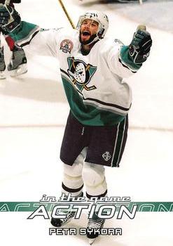 2003-04 In The Game Action #75 Petr Sykora Front