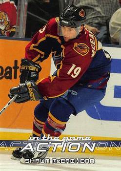 2003-04 In The Game Action #86 Shawn McEachern Front