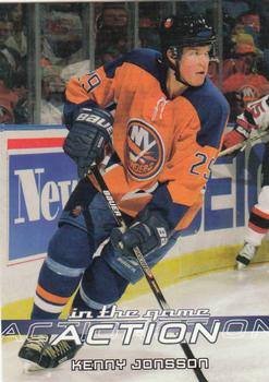 2003-04 In The Game Action #376 Kenny Jonsson Front