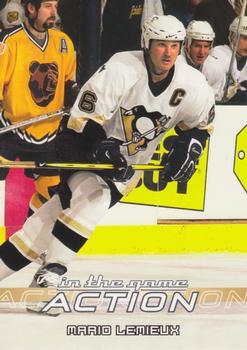 2003-04 In The Game Action #445 Mario Lemieux Front