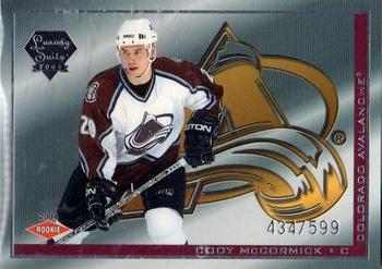 2003-04 Pacific Luxury Suite #59 Cody McCormick Front