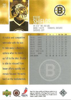 2003-04 Upper Deck #20 Steve Shields Back