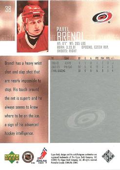 2003-04 Upper Deck #38 Pavel Brendl Back