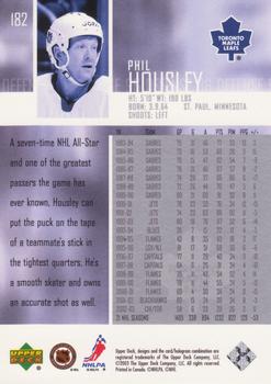 2003-04 Upper Deck #182 Phil Housley Back