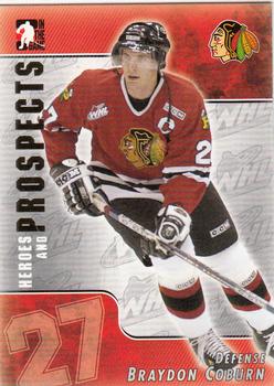 2004-05 In The Game Heroes and Prospects #57 Braydon Coburn Front