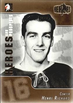 2004-05 In The Game Heroes and Prospects #157 Henri Richard Front