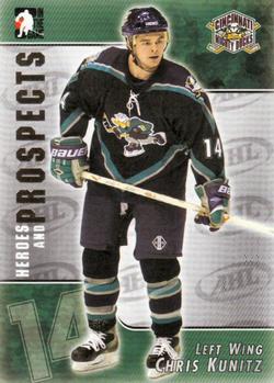 2004-05 In The Game Heroes and Prospects #40 Chris Kunitz Front