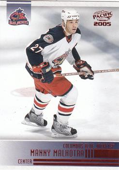 2004-05 Pacific #77 Manny Malhotra Front