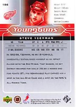 2004-05 Upper Deck #186 Steve Yzerman Back
