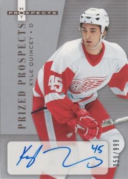 2005-06 Fleer Hot Prospects #200 Kyle Quincey Front