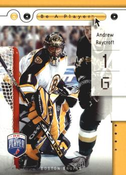 2005-06 Upper Deck Be a Player #8 Andrew Raycroft Front