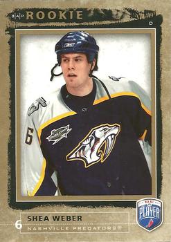 2006-07 Be A Player #207 Shea Weber Front