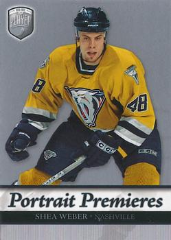 2006-07 Be A Player Portraits #111 Shea Weber Front