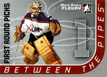2006-07 In The Game Between The Pipes #112 Marc-Andre Fleury Front