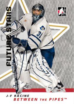 2006-07 In The Game Between The Pipes #21 Jean-Francois Racine Front