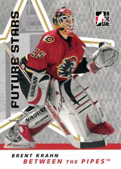 2006-07 In The Game Between The Pipes #4 Brent Krahn Front