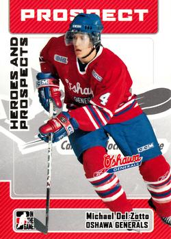 2006-07 In The Game Heroes and Prospects #119 Michael Del Zotto Front