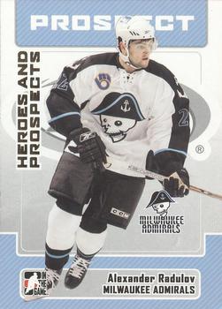 2006-07 In The Game Heroes and Prospects #161 Alexander Radulov Front