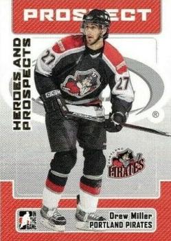 2006-07 In The Game Heroes and Prospects #164 Drew Miller Front
